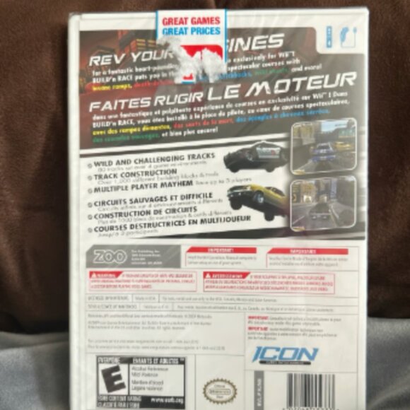 FACTORY SEALED Build N Race for the Nintendo Wii NIB - Picture 2 of 3